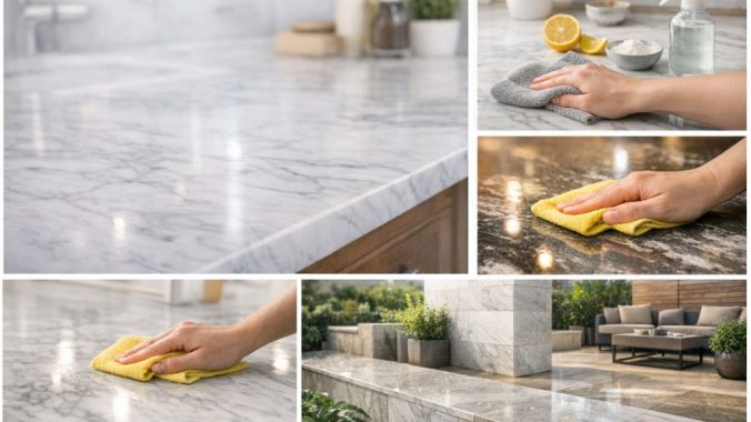 Mermer Bakımı ve Uzun Ömürlü Kullanım İpuçları